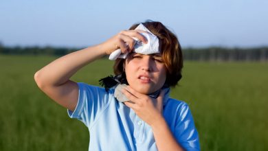 Symptoms of heatstroke in children