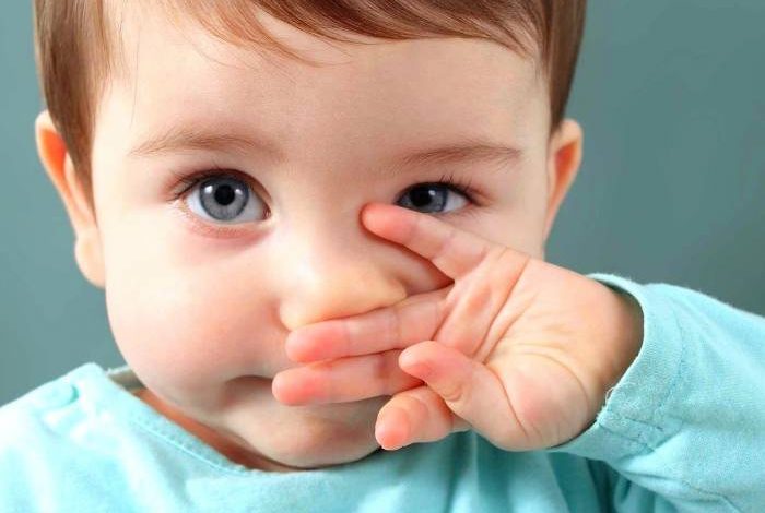 آبریزش بینی در کودکان و درمان آن