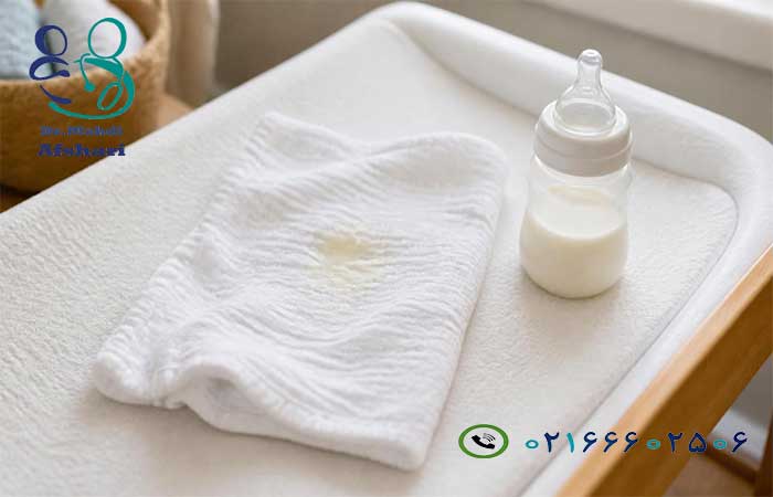 رفلاکس نوزاد تا چند ماهگی